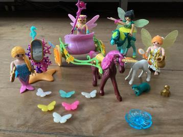 Playmobil Feeënset met Eenhoorns 9136, 9137, 9355, 9438 beschikbaar voor biedingen