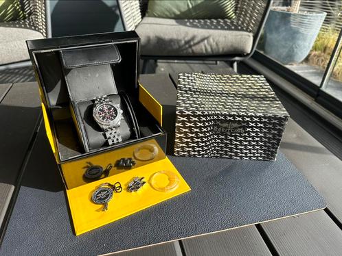Breitling Chronomat Red Strike Blackbird - Limited Edition, Sieraden, Tassen en Uiterlijk, Horloges | Heren, Gebruikt, Polshorloge