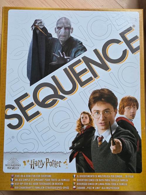Sequence Harry Potter Bordspel, Hobby en Vrije tijd, Gezelschapsspellen | Bordspellen, Zo goed als nieuw, Drie of vier spelers