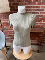 Leuke groene top met kleine col maat S, Douwenmaat 8-3 Meppel, Info@again.nu, Ophalen of Verzenden, Zo goed als nieuw