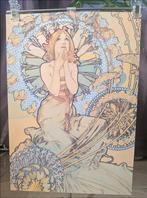 Mooi ALPHONSE MUCHA Art Nouveau Deco Poster Print, Antiek en Kunst, Ophalen of Verzenden