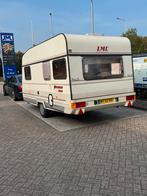 Nette LMC Caravan 1990 met Voortent & Stapelbed!, Caravans en Kamperen, Caravans, Standaardzit, Stapelbed, 75 kg, 750 - 1000 kg
