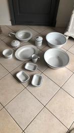 Wit emaille, Huis en Inrichting, Keuken | Potten en Pannen, Ophalen of Verzenden, Zo goed als nieuw, Overige materialen