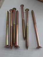 100 st houtschroeven kruiskop 6 mm dik x 120 mm bevestigen, Verzenden, Nieuw