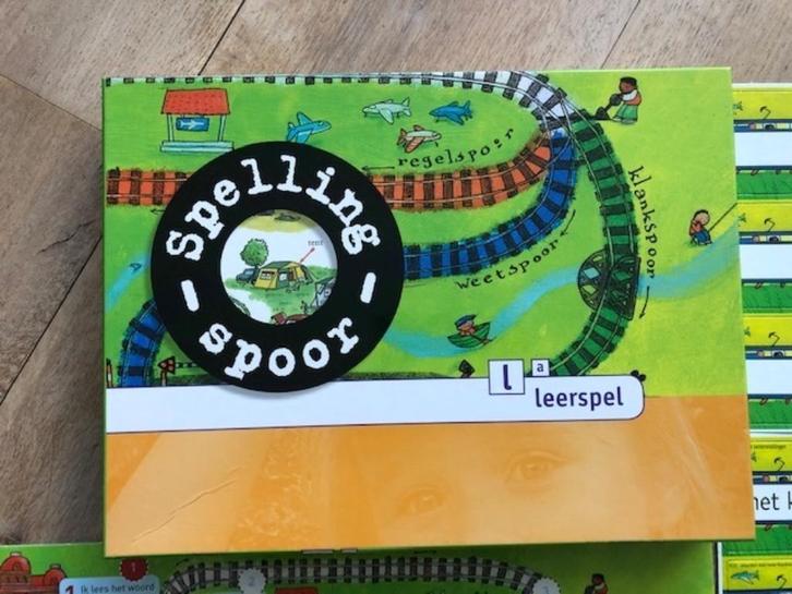 2x Nieuw taal in beeld spelling leerspel A en B, Boeken, Schoolboeken, Nieuw, Nederlands, Overige niveaus, Ophalen of Verzenden