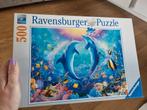 Ravensburger puzzel dolfijnen 500 stukjes, Ophalen of Verzenden, Zo goed als nieuw