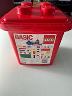 Vintage Lego Basic Set in Rode Emmer, Kinderen en Baby's, Speelgoed | Duplo en Lego, Ophalen of Verzenden, Gebruikt, Losse stenen