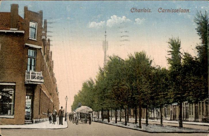 Rotterdam Charlois Carnisselaan, Verzamelen, Ansichtkaarten | Nederland, Gelopen, Zuid-Holland, Voor 1920, Ophalen of Verzenden