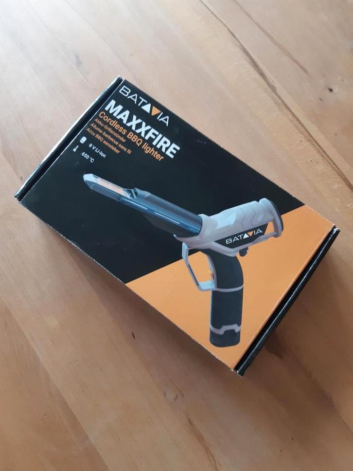 Accu BBQ Kolen Aansteker Z.g.a.n. Incl. Accu & Oplader, Tuin en Terras, Barbecue-accessoires, Zo goed als nieuw, Ophalen of Verzenden