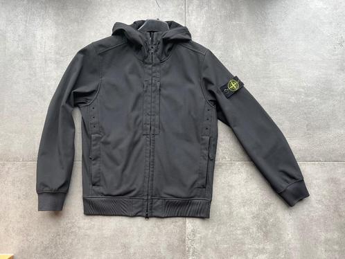 Stone Island softshell jas, Kleding | Heren, Jassen | Zomer, Gedragen, Maat 46 (S) of kleiner, Zwart, Ophalen of Verzenden