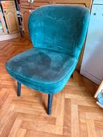 Groene velvet stoel, Ophalen, Gebruikt
