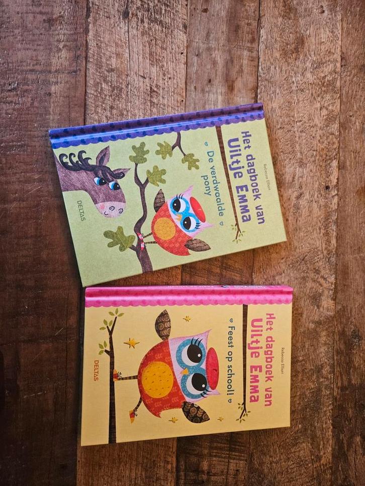 Uiltje Emma Boeken - 2 stuks, Boeken, Kinderboeken | Jeugd | onder 10 jaar, Zo goed als nieuw, Sprookjes, Ophalen