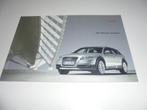brochure Audi A6 Allroad Quattro  2009, Ophalen of Verzenden, Zo goed als nieuw, Overige merken
