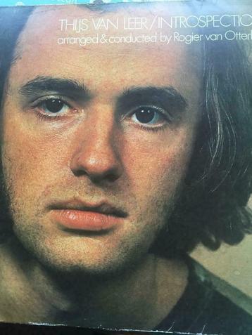 Twee LP's van Thijs van Leer, dwarsfluit, Introspection beschikbaar voor biedingen