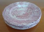Wedgwood Servies Dickens coaching days – Diner borden 5x, Antiek en Kunst, Antiek | Servies los, Ophalen of Verzenden