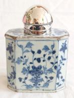 18e eeuw Chinees porselein zilver theebus thee pot Kangxi, Ophalen of Verzenden