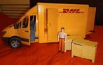 Bruder DHL bezorgwagen met toebehorenen, Ophalen, Zo goed als nieuw, Bus of Vrachtwagen