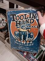 Vintage Toolin Hand Garage Bord, Ophalen of Verzenden, A, A, A