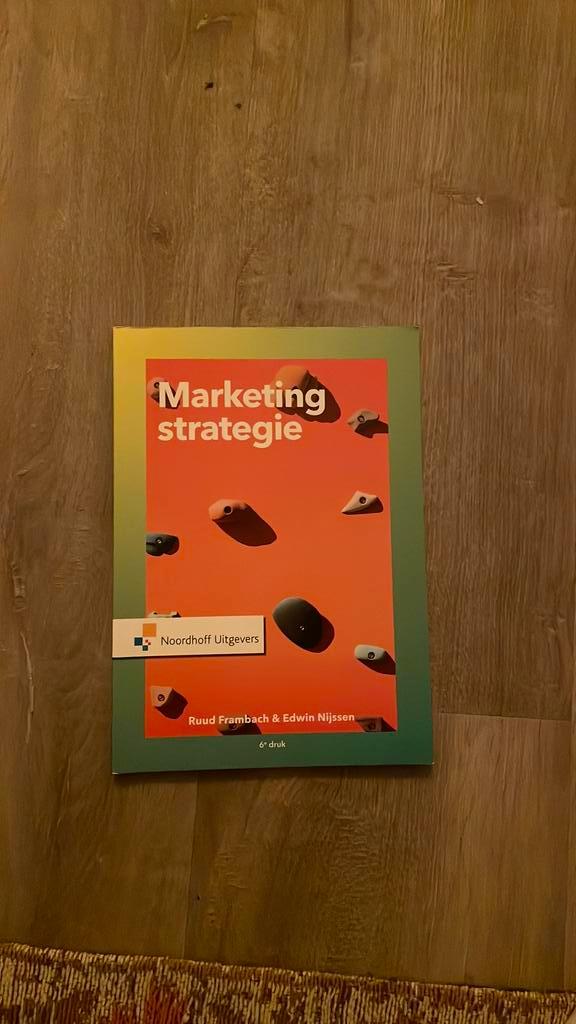Ruud T. Frambach - Marketingstrategie, Boeken, Economie, Management en Marketing, Zo goed als nieuw, Management, Ophalen