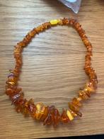 Vintage barnsteen ketting uit Zweden 48 cm lang, Ophalen of Verzenden, Zo goed als nieuw