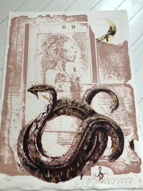 Gerti bierenbroodspot zeefdruk, Antiek en Kunst, Kunst | Litho's en Zeefdrukken, Ophalen of Verzenden