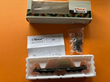 roco MiniTanks	846	Samms 710 flatcar 'Bundeswehr'	1/87	H0 beschikbaar voor biedingen