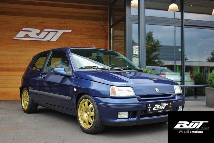 Renault Clio 2.0-16V Williams *Collectors item in mint condi, Auto's, Oldtimers, Bedrijf, Te koop, Centrale vergrendeling, Elektrische ramen
