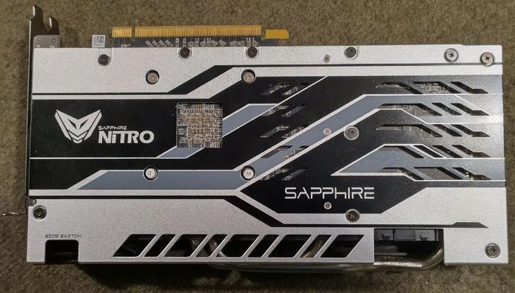 Radeon RX580 8G GDDR5 Sapphire Nitro, Computers en Software, Videokaarten, Gebruikt, AMD, PCI-Express 3.0, GDDR5, HDMI, DisplayPort