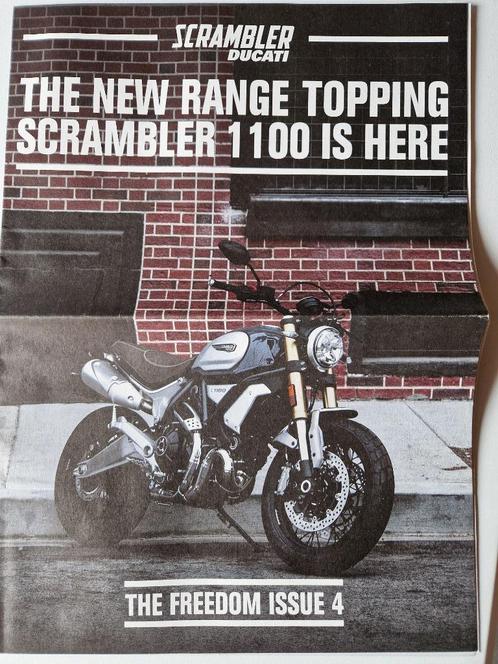 Ducati Scrambler info folders, Motoren, Handleidingen en Instructieboekjes, Ducati, Ophalen of Verzenden