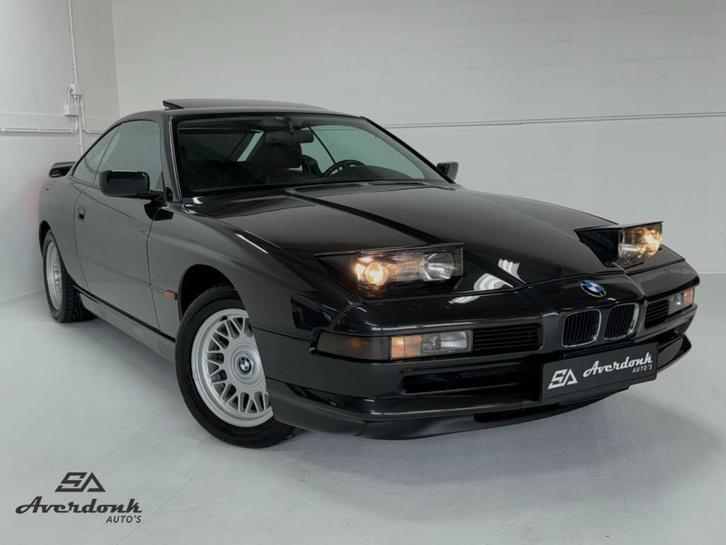 BMW 8 Serie 850i V12 AUTOMAAT Topstaat|Documentatie|Schuifda, Auto's, Oldtimers, Bedrijf, Te koop, ABS, Airbags, Airconditioning