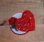 Gehaakt potje Valentijn, Ophalen of Verzenden, Nieuw, Haken, Overige typen