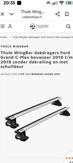 Thule dakdragers ford grand c max, Auto diversen, Dakdragers, Ophalen, Zo goed als nieuw
