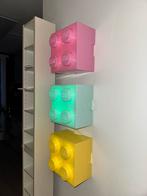 Lego Wandlampen Set, Ophalen of Verzenden, Zo goed als nieuw, Kunststof