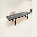 Vintage coffee table / salontafel met tegeltjes MOISES, Ophalen