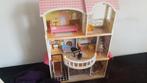 Leuk houten poppenhuis met meubels, Ophalen, Gebruikt, Poppenhuis