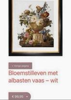 BORDUURPAKKET THEA GOUVERNEUR STILLEVEN EN ALBASTER VAAS, Verzenden, Nieuw, Handborduren, Borduurpakket