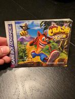 Crash XS boekje - Game Boy Advance, 1 speler, Ophalen of Verzenden, Gebruikt, Platform