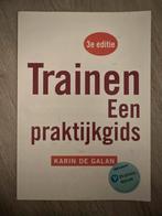 Trainen: Een praktijkgids - Karin de Galan, Boeken, Studieboeken en Cursussen, Ophalen of Verzenden, Gamma, Zo goed als nieuw