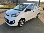 Kia Picanto 1.0 5-DRS 2012 APK 3-2026 Adv LEZEN !, Voorwielaandrijving, Stof, 400 kg, Wit