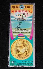 Equatoriaal-Guinea Herdenking Olympische Spelen München 1972, Ophalen of Verzenden, Gestempeld, Sport