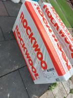 Twee pakken Rockwool zwevende vloerplaat 100x60x2, Nieuw, Steenwol, 5 tot 10 m², Vloerisolatie