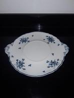 Antieke Villeroy en boch grote onderschotel blauw Marsilja, Verzenden, Zo goed als nieuw, Porselein, Bord of Schaal