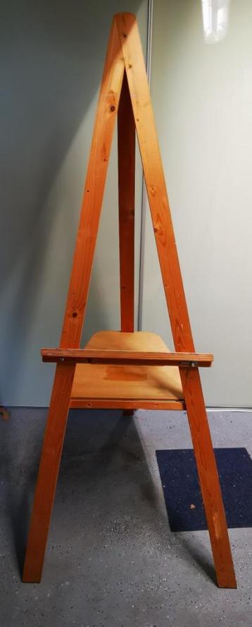 Professionele houten atelier schildersezel ezel staand model beschikbaar voor biedingen