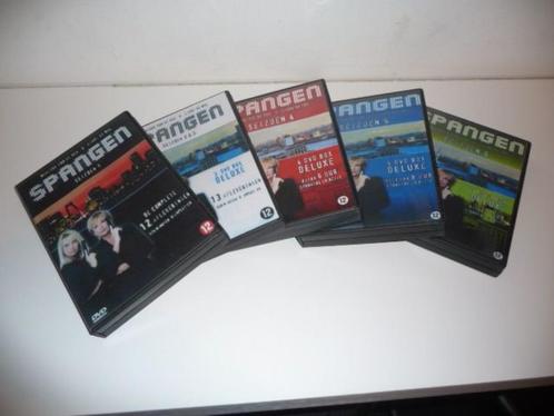 SPANGEN SEIZOEN 1 T/M 6 - DE COMPLETE SERIE, Cd's en Dvd's, Dvd's | Tv en Series, Zo goed als nieuw, Actie en Avontuur, Boxset