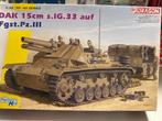 Dragon 1/35 DAK 15cm s.IG.33 6904, Overige merken, Tank, Verzenden, 1:32 tot 1:50