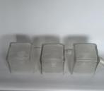 3 stuks ikea ice cube tafellamp Iviken,lees de beschrijving, Huis en Inrichting, Lampen | Tafellampen, Ophalen of Verzenden, Zo goed als nieuw