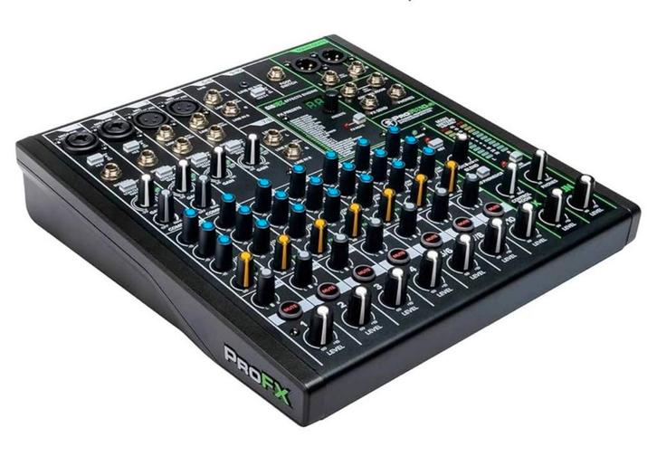 Mackie ProFX10v3 10-kanaals professionele effectmixer met US, Muziek en Instrumenten, Accordeons, Zo goed als nieuw, 120-bas, Overige merken