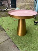 Metalen bijzet tafel Karwei, Huis en Inrichting, Tafels | Bijzettafels, Ophalen, Minder dan 45 cm, Minder dan 55 cm, Gebruikt