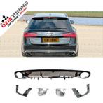 A6 S6 Diffuser | RS6 Design |2014-2018| voor standaardbumper