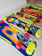 Vintage retro skateboard neon 80s 90s 6 stuks skate, Sport en Fitness, Ophalen of Verzenden, Gebruikt, Skateboard